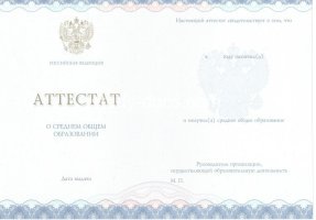 Аттестат за 11 класс 2014-2020 в Ногинске
