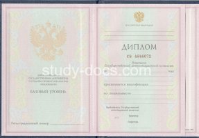 Диплом колледжа 1997-2002 в Ногинске